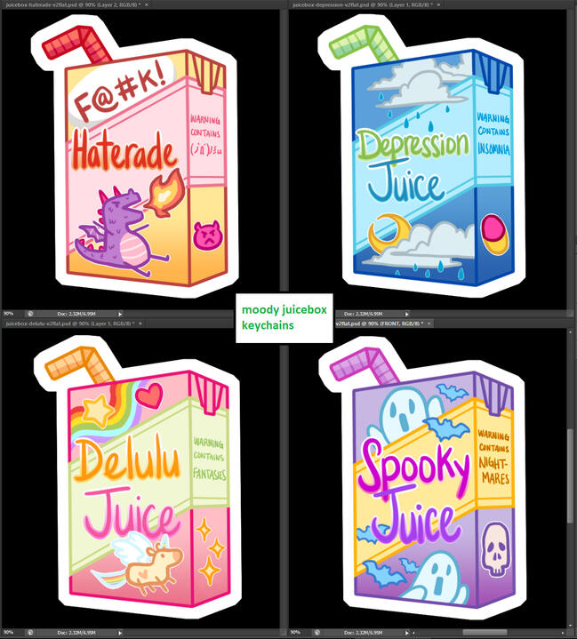 moody juicebox keychains